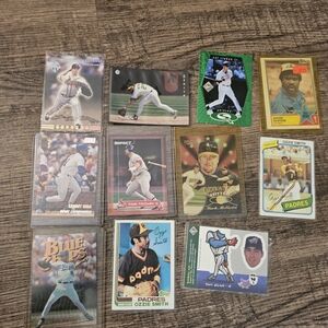 13 Baseball cards in all.